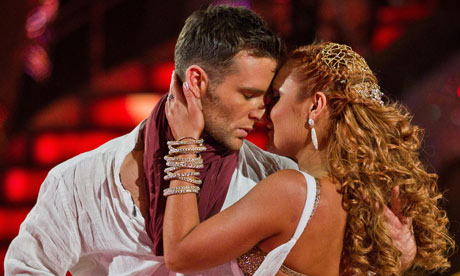 Harry Judd and his Strictly Come Dancing partner Aliona Vilani