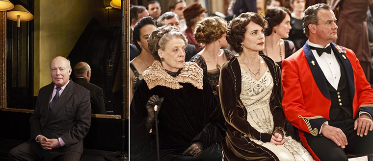 Faces of the year: Julian Fellowes and Downton Abbey