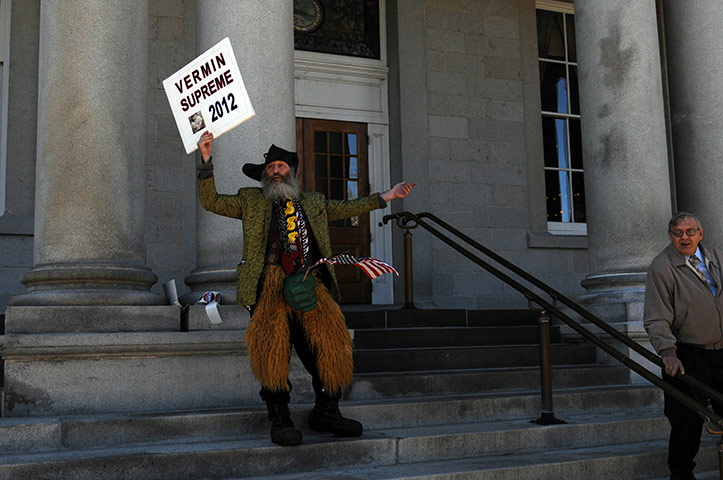 NH Ballot: US American President primary candidates