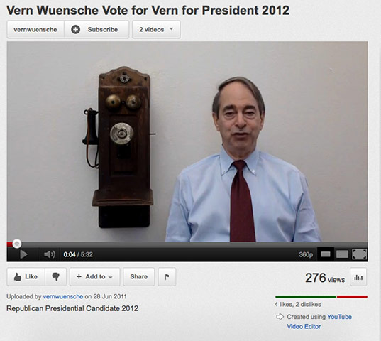 NH Ballot: US American President primary candidates