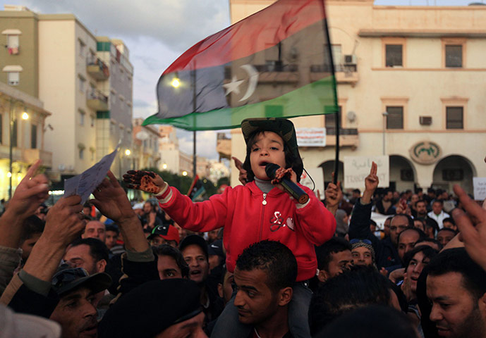 24 hours: A protest for transparency from the NTC and Abdel Jalil in Benghazi