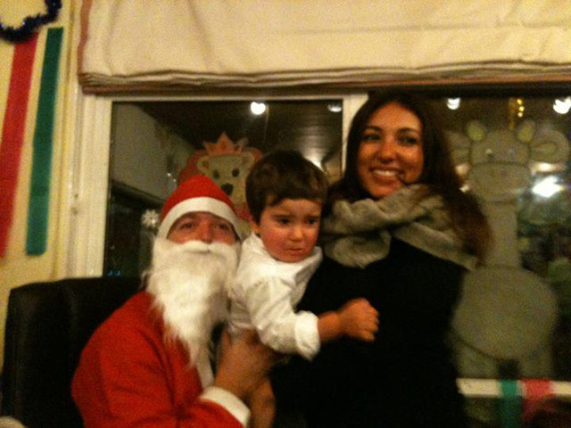 Bad Santa: Rob, Cintra and Freddie Thorpe