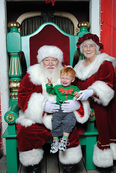 Bad Santa: Odin's second trip to see Santa
