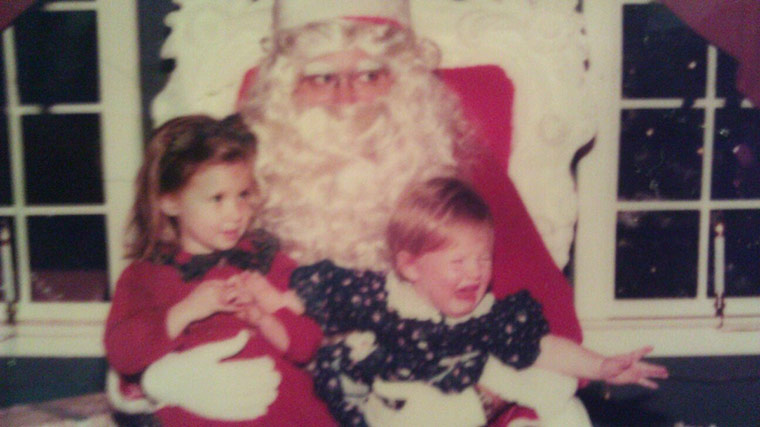 Bad Santa: Maraithe and Kerry Thomas