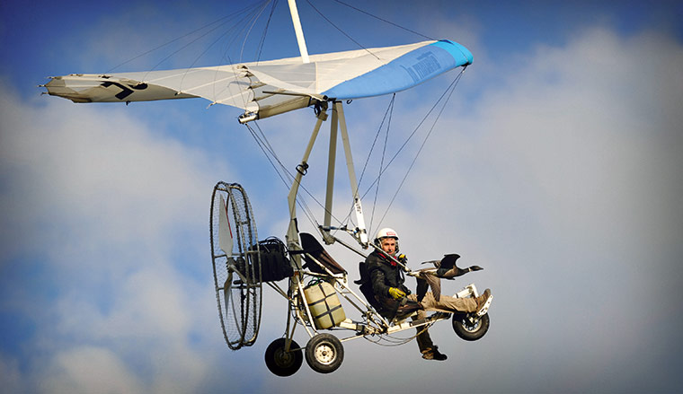 Earthflight: TV programme on Birds in flight around the world shown by BBC