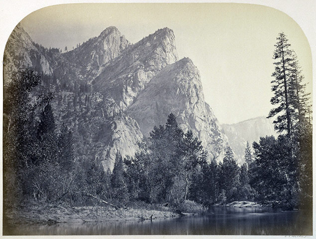1861 Yosemite expedition: photographs  by Carleton E. Watkins