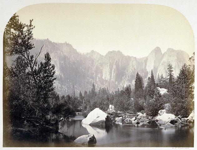 1861 Yosemite expedition: photographs  by Carleton E. Watkins