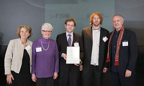 Guardian Charity Awards 2011, Nightstop Devon