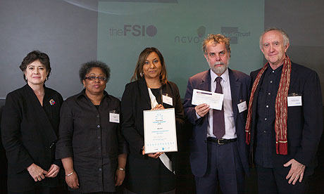 Guardian Charity Awards 2011, CASH 