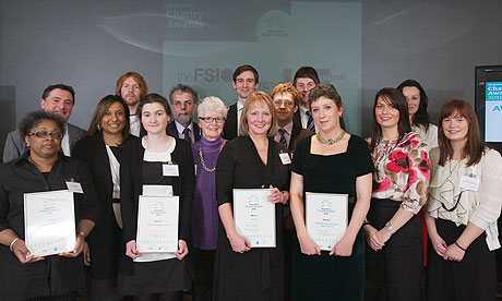 Guardian Charity Awards 2011 winners