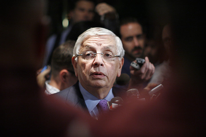 NBA Preview: National Basketball Association commissioner David Stern 