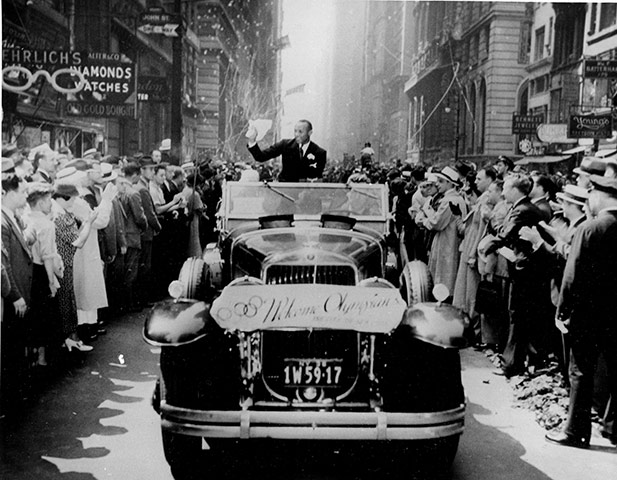 Jesse Owen: Jesse Owens' tickertape parade down Broadway