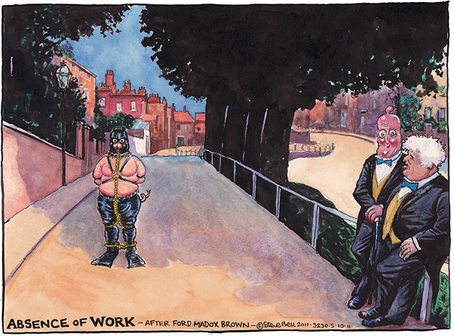 Steve Bell: George Osborne