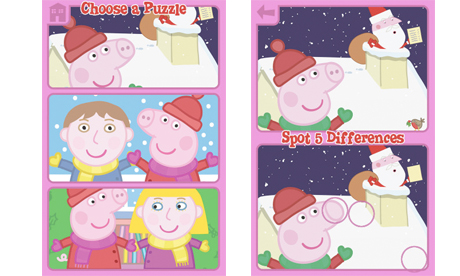 Peppa Pig Christmas app
