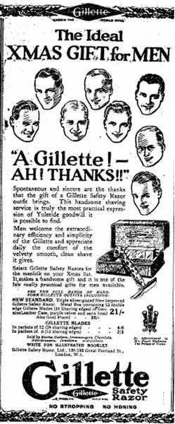 Christmas adverts: Gillette Christmas ad