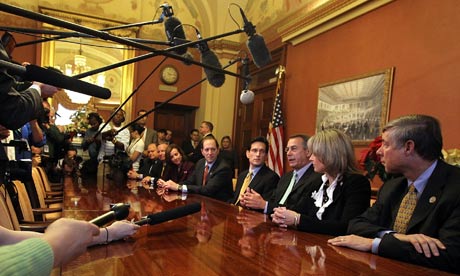 HOUSE REPUBLICANS FACE PRESSURE ON EXTENSION OF PAYROLL TAX CUT
