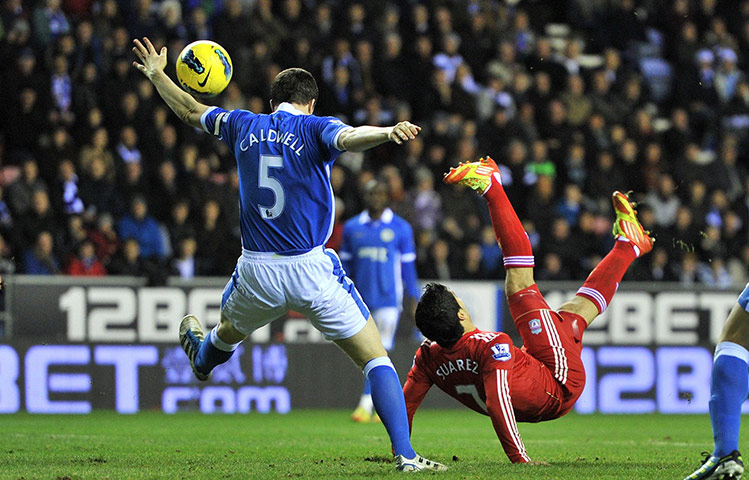 football: Soccer - Barclays Premier League - Wigan Athletic v Liverpool - DW Stadium