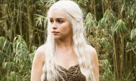 Emilia Clarke as Daenerys in Game Of Thrones Photo Rex