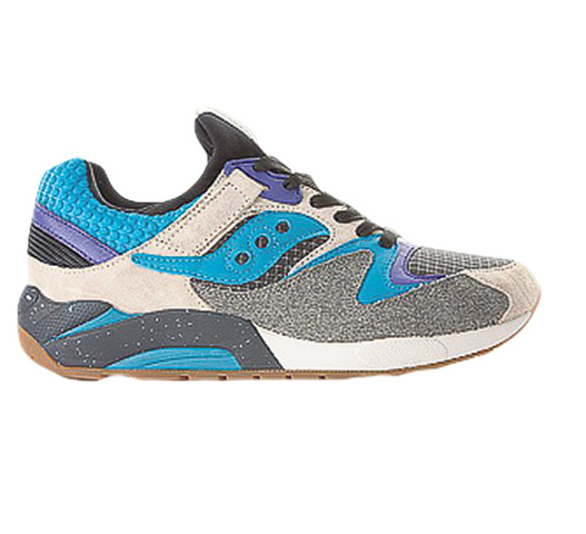 The edit: trainers: Trainers: Blue black Saucony