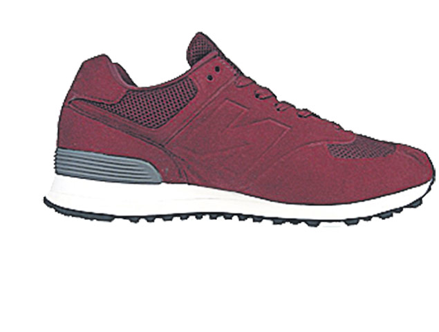 The edit: trainers: Trainers: bergundy, New Balance