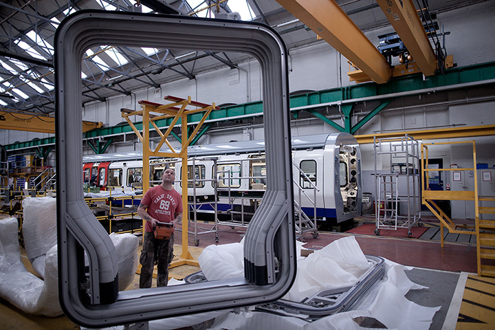 Week in Business: Inside the Bombardier train production plant in Derby