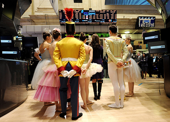 Week in Business: The Nutcracker cast at New York Stock Exchange