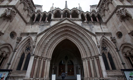 Royal Courts of Justice, the Strand, London
