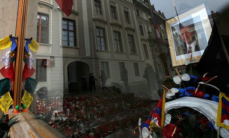 vaclav havel funeral: funeral at Prague Castle