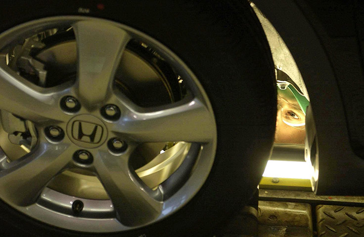 Review 2011: companies: Honda production plant