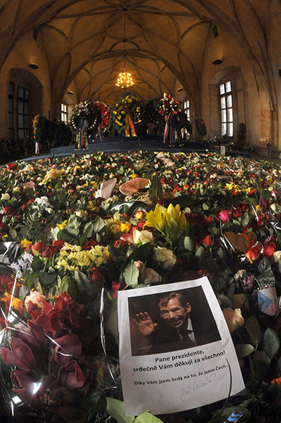 Vaclav Havel funeral : Vaclav Havel funeral in Prague