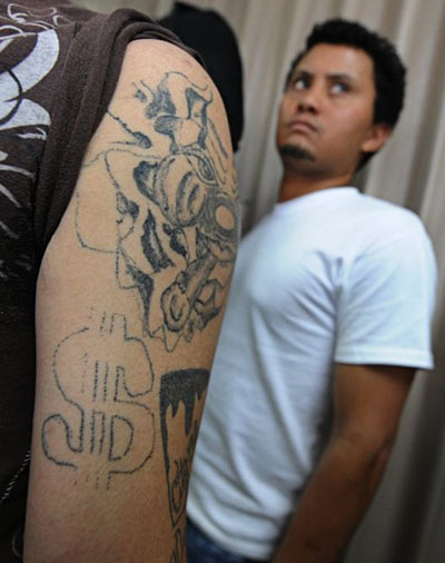 24 hours in pictures: Honduran migrants