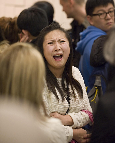 boxing day sales: Shoppers argue in Selfridges