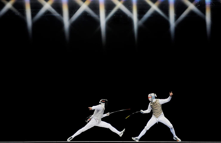 Tom's best of the year: Fencing test event