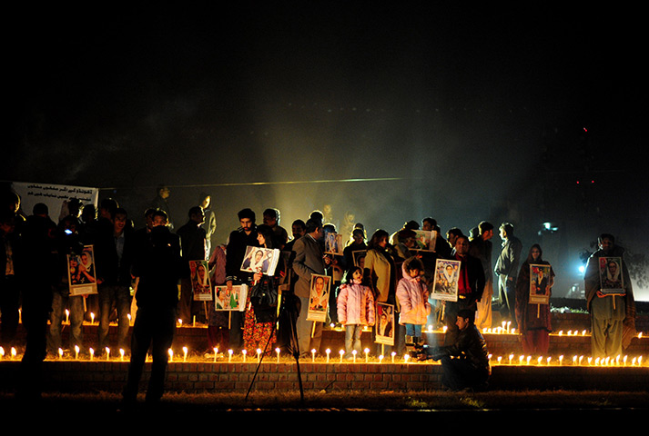 24 hours in pictures: Islamabad, Pakistan: The anniversary of the death of Benazir Bhutto