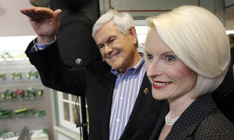 Newt and Callista Gingrich in Iowa
