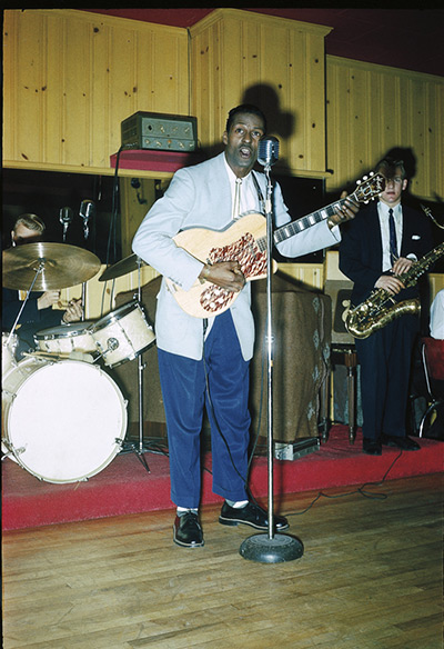 Rock stars on the radio: Chuck Berry, August 1955