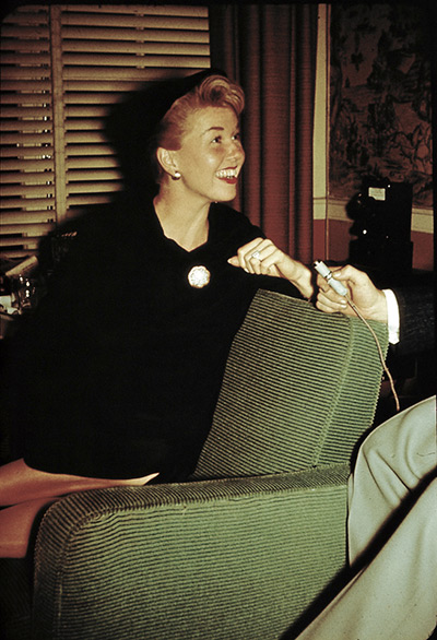 Rock stars on the radio: Twenty-three-year old Doris Day