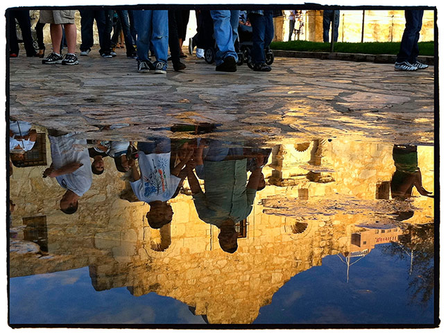 iPhone photos of the year: A reflection of the Alamo Shrine in San Antonio, Texas