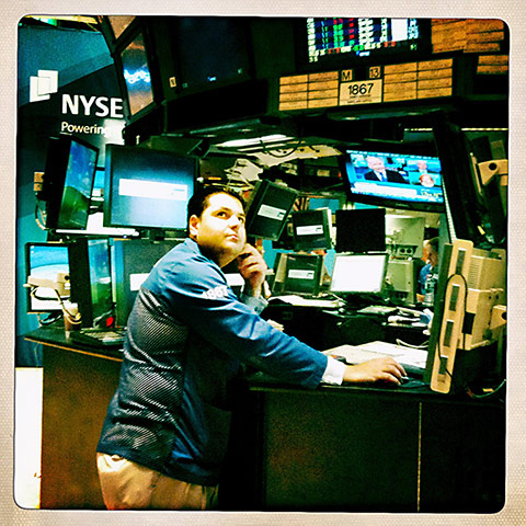 iPhone photos of the year: USA - Economy - Wall Street