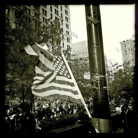 iPhone photos of the year: New York, US: Freedom NYC Occupy protest
