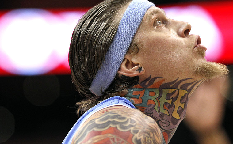 pictures of the week: Denver Nuggets' Chris Andersen