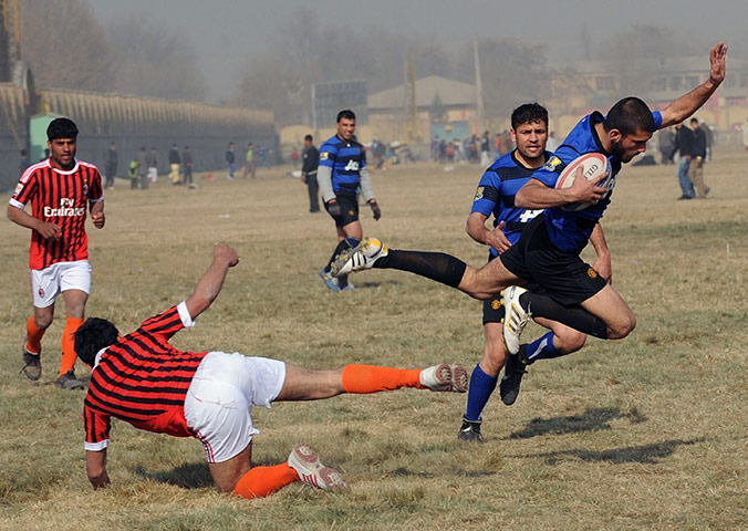pictures of the week: Kabul Sevens Rugby Tournament 