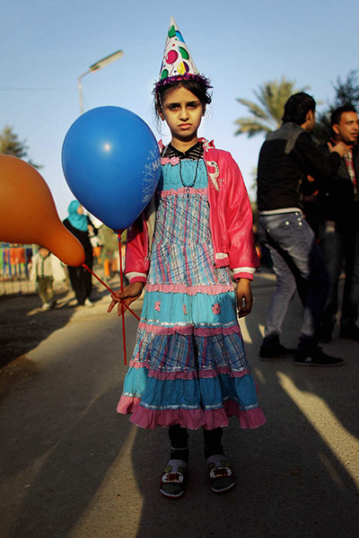 24 Hours: Nora Muaid stands in Zawraa Park, Baghdad