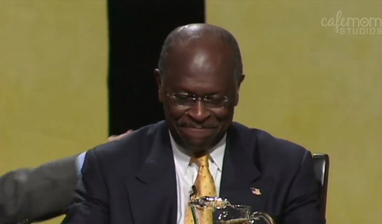 Herman Cain Campaign: crying