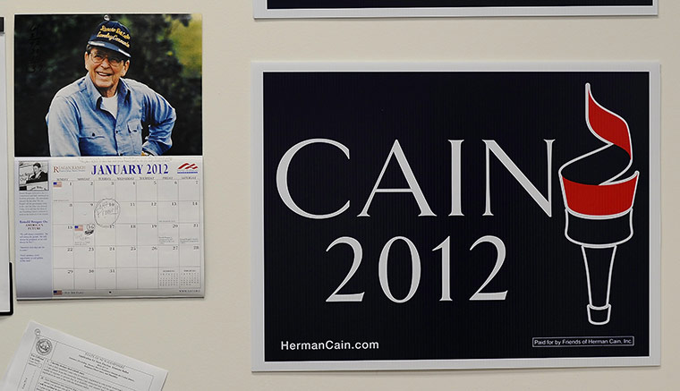 Herman Cain campaign: Reagan