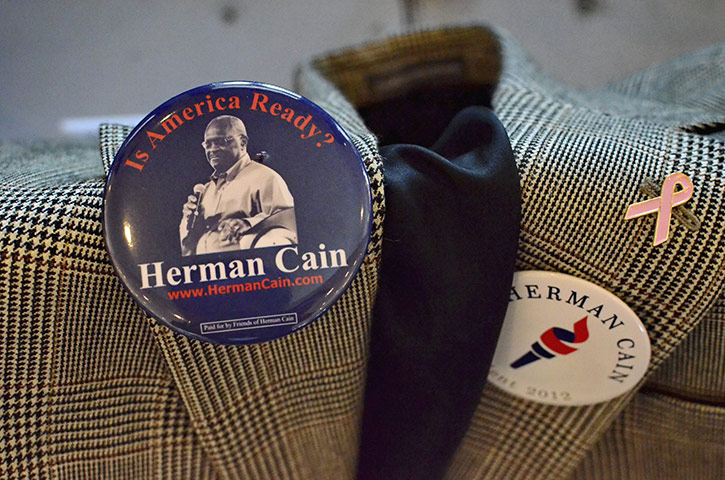 Herman Cain campaign: badges