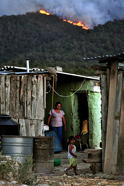 2011 in Environment: WILD FIRES IN THE NORTH OF MEXICO