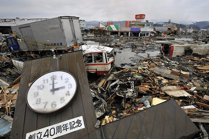 2011 in Environment:  tsunami-devastated city of Kesennuma