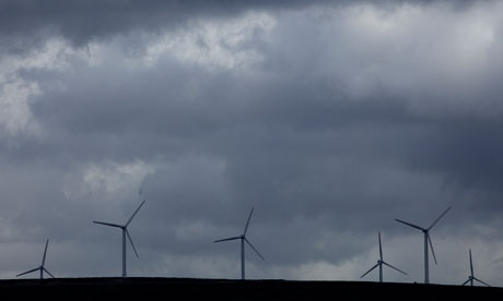 Wind turbines in Rossendale