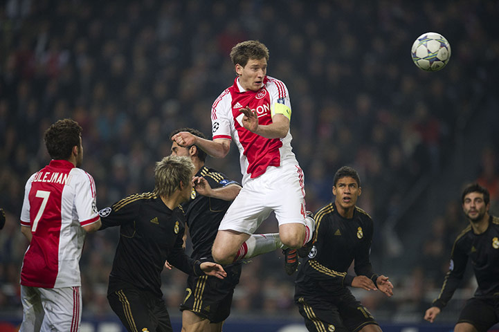 football: Ajax Amsterdam vs Real Madrid